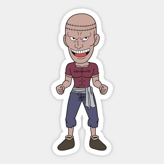 Superhuman Domingo 3 Sticker by onepiecechibiproject